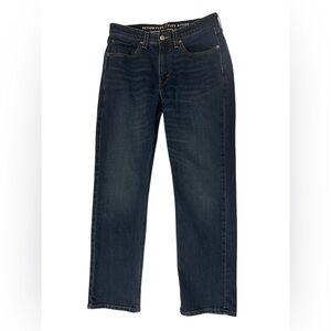 Levi’s action flex straight jeans dark stone wash size 32